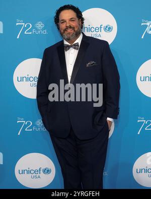 New York, USA. 03rd Dec, 2024. Fernando Varela arrives at the 2024 UNICEF Gala at Cipriani Wall Street in New York, New York, on Dec. 3, 2024. (Photo by Gabriele Holtermann/Sipa USA) Credit: Sipa USA/Alamy Live News Stock Photo