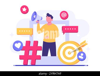 Content creator target audience Stock Vector Image & Art - Alamy