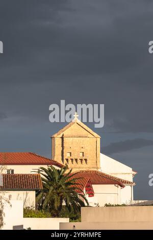 fronton in bidart, pays-basque Stock Photo