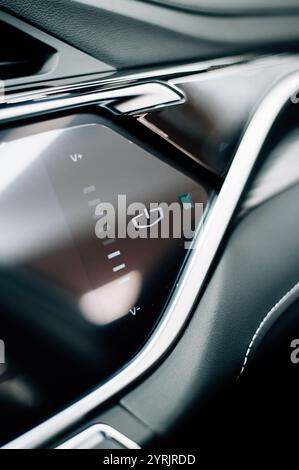 display in a new car. High quality photo Stock Photo