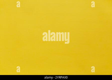 Blank yellow sheet of paper texture. Color yellow background Stock Photo