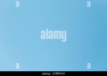 Blank blue sheet of paper texture. Light blue background Stock Photo