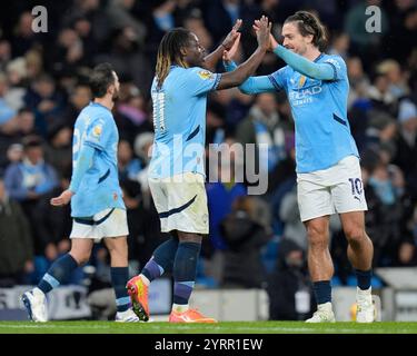 Manchester City's Jack Grealish celebrates after scoring his sides ...