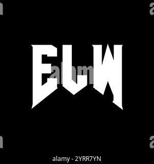 ELW, ELW logo, ELW letter, ELW tech logo, ELW logo design, ELW vector ...