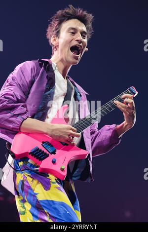 the english singer Jacob Collier during the performance at the WiZink ...