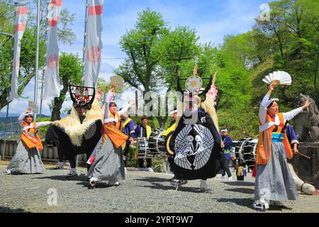 Tono Sakura Festival Stock Photo