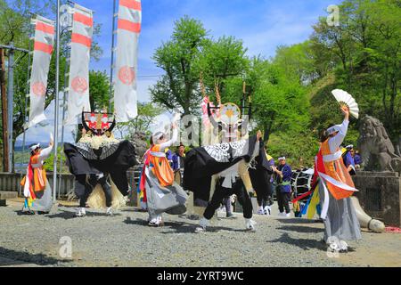 Tono Sakura Festival Stock Photo