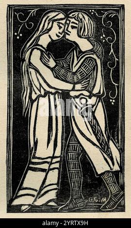 'Les quatre fils Aymon' is a historical work depicting the legendary ...