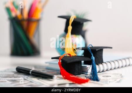 Studying abroad offers students an incredible opportunity for international learning, with scholarships providing guidance and support as they pursue Stock Photo