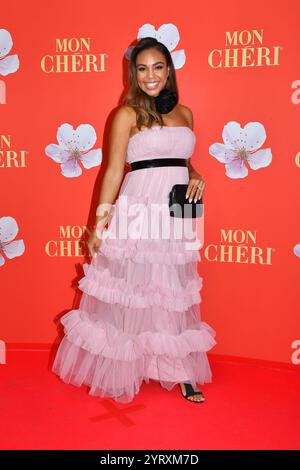 Alexandra Maurer beim Mon Cheri Barbara Tag Event am 4.12.2024 in Muenchen Stock Photo