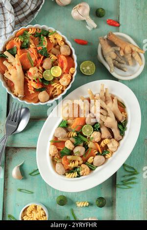 top-view-seblak-ceker-bandung-