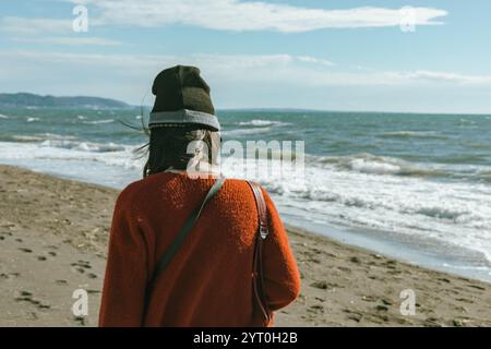 A beautiful beach located in Kamakura, Japan Stock Photo