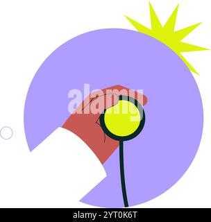 Simple and modern stethoscope icon representing healthcare Stock Vector ...
