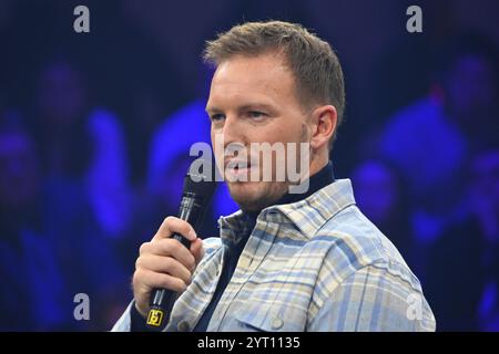 Munich Messe. 5th Dec, 2024. National coach Julian NAGELSMANN (GER) at the ISPO on December 5th, 2024 in Munich Messe. Single image, cropped single motif, portrait, portrait, portrait. ? Credit: dpa/Alamy Live News Stock Photo