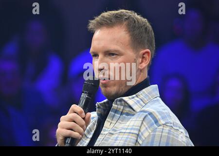 Munich Messe. 5th Dec, 2024. National coach Julian NAGELSMANN (GER) at the ISPO on December 5th, 2024 in Munich Messe. Single image, cropped single motif, portrait, portrait, portrait. ? Credit: dpa/Alamy Live News Stock Photo