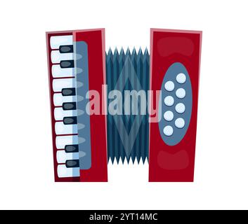 Accordion musical instrument font V letter. Jazz band or classic music ...