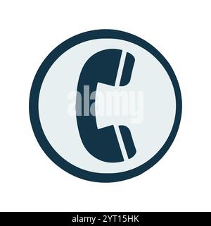 Modern Call Icon Vector Design Stock Vector