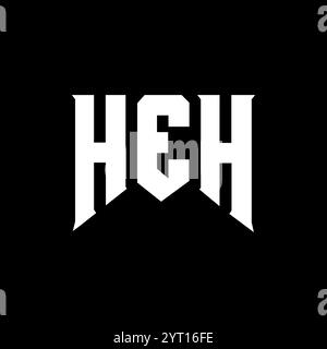 HE logo. H E design. White HE letter. HE/H E letter logo design ...