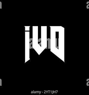 IVD letter logo design for technology company. IVD logo design black ...