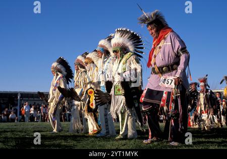 North American Indian Days celebration,Pow wow, Browning, Montana,USA Stock Photo