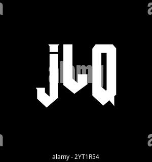 JLQ letter logo design for technology company. JLQ logo design black ...