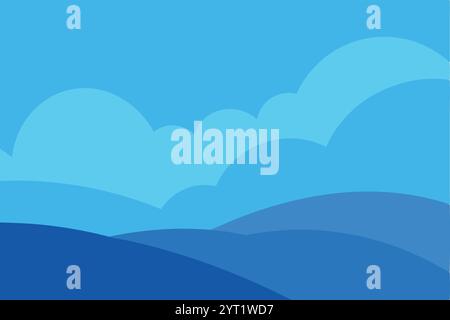 Abstract Background Vector Artwork Design - Modern Printable Graphic Stock Vector