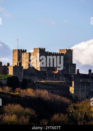 Dover Castle, Dover, England, UK, GB. Stock Photo