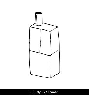 Doodle vape vector sketch Stock Vector