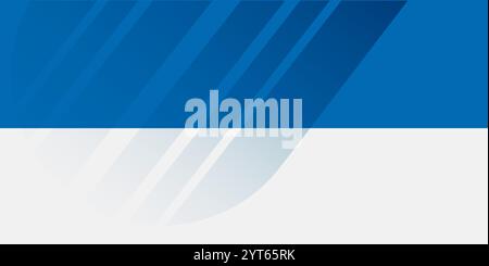 Blue and White Modern Style Striped Business Template., Abstract Background Vector Stock Vector