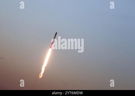 Semnan, Iran. 6th Dec, 2024. Iran's Simorgh (Phoenix) satellite carrier ...