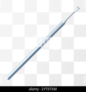 Dentist surgery tools isolated on white background. Dental surgical steel tools, Periodontal Scalers or surgeon teeth operation equipment. Realistic 3 Stock Vector
