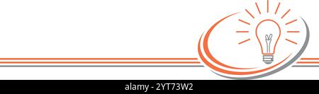 lamp, electrician, idea, business, logo Stock Vector
