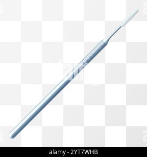 Dentist surgery tools isolated on white background. Dental surgical steel tools, Periodontal Scalers or surgeon teeth operation equipment. Realistic 3 Stock Vector