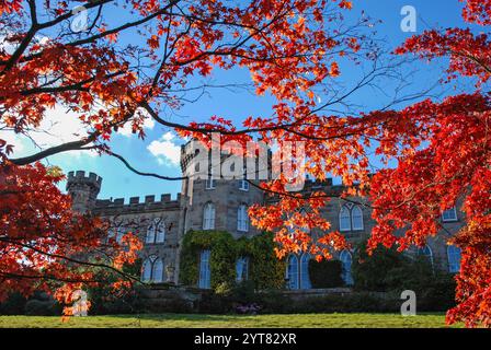 Cholmondeley Castle Stock Photo