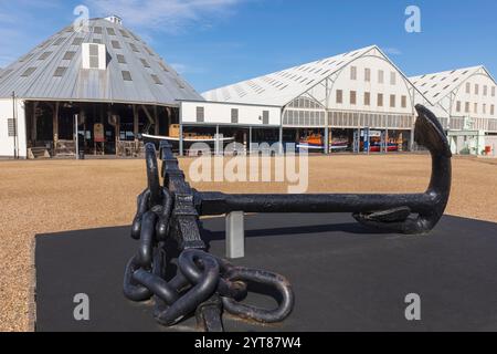 England, Kent, Chatham, The Historic Dockyard Stock Photo