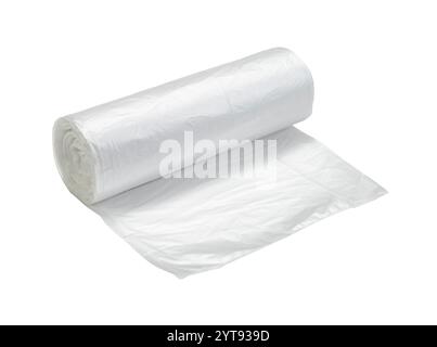 Roll of new trash bags Stock Photo