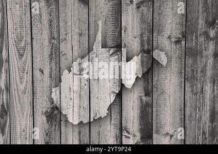 Map of West Virginia on weathered concrete Stock Photo - Alamy