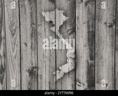 Map of Vietnam on weathered wood Stock Photo - Alamy