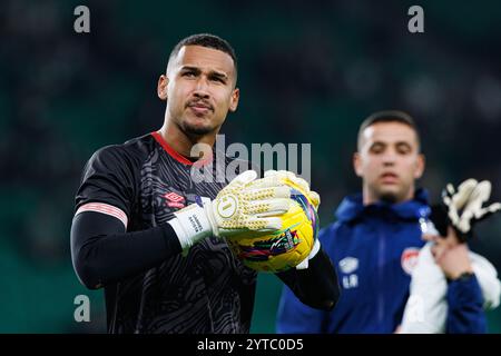 Gabriel Batista  during Liga Portugal game between teams of Sporting CP and CD Santa Clara at Estadio Jose Alvalade (Maciej Rogowski) Stock Photo