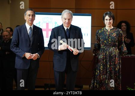 Milano, Italia. 07th Dec, 2024. Maurizio Beretta during the ceremony of awarding the golden ambrogini Milan, December 02, 2024 (Photo by Gian Mattia D'Alberto /LaPresse) Credit: LaPresse/Alamy Live News Stock Photo