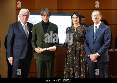 Milano, Italia. 07th Dec, 2024. Davide Oldani during the ceremony of awarding the golden ambrogini Milan, December 02, 2024 (Photo by Gian Mattia D'Alberto /LaPresse) Credit: LaPresse/Alamy Live News Stock Photo