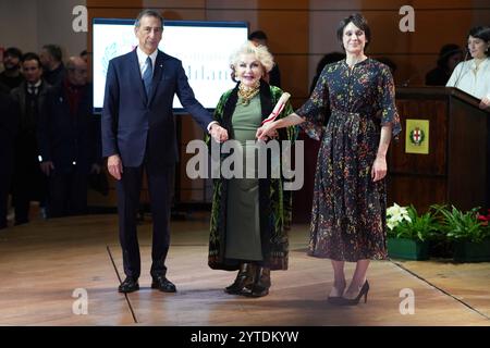 Milano, Italia. 07th Dec, 2024. Roberta Tagliavini during the ceremony of awarding the golden ambrogini Milan, December 02, 2024 (Photo by Gian Mattia D'Alberto /LaPresse) Credit: LaPresse/Alamy Live News Stock Photo