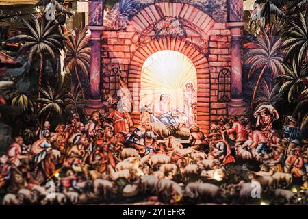 Rosice, Brno Region. 7th Dec, 2024. Nativity Scenes Exhibition in castle in Rosice, Brno Region, Czech Republic, December 7, 2024. Credit: Patrik Uhlir/CTK Photo/Alamy Live News Stock Photo