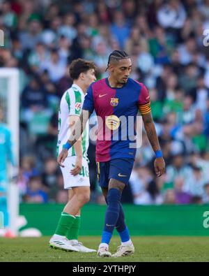 Spanish La Liga EA Sports soccer match Betis vs FC Barcelona at Benito Villamarin Stadium in Sevilla, Spain. 07th Dec, 2024. Raphinha 900/Cordon Press Credit: CORDON PRESS/Alamy Live News Stock Photo