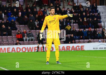 7th December 2024; Tynecastle Park, Edinburgh, Scotland: Scottish Premiership Football, Heart of Midlothian versus Dundee; Craig Gordon of Heart of Midlothian Stock Photo