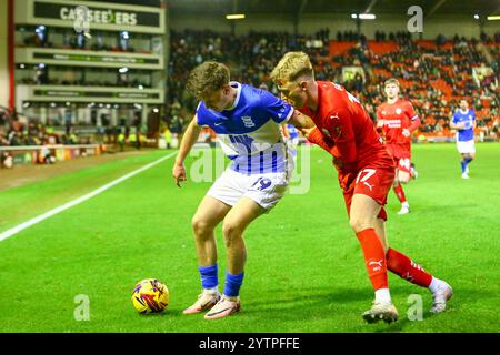 #19, Taylor Gardner-Hickman of Birmingham City on the ground during the ...