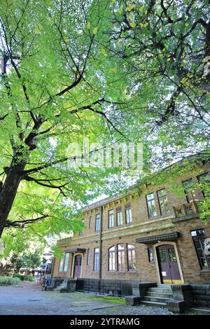 Former Maeda Family Residence (built in 1929 owned by the government) in Komaba Park, Tokyo, Japan Stock Photo