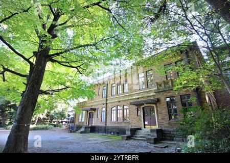 Former Maeda Family Residence (built in 1929 owned by the government) in Komaba Park, Tokyo, Japan Stock Photo