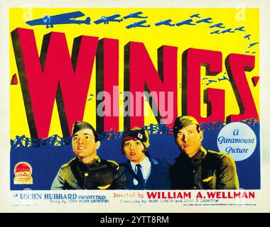 Buddy Rogers and Clara Bow in Wings (Paramount, 1927 Stock Photo - Alamy