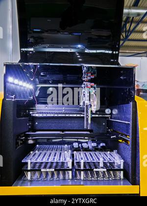 Immunoenzymatic and Immunochemiluminescent automated analyzer for laboratory diagnostics Stock Photo